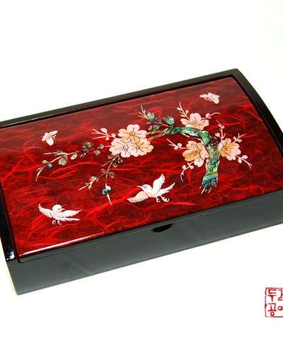 Plum Blossom Hanji Memo Note Box