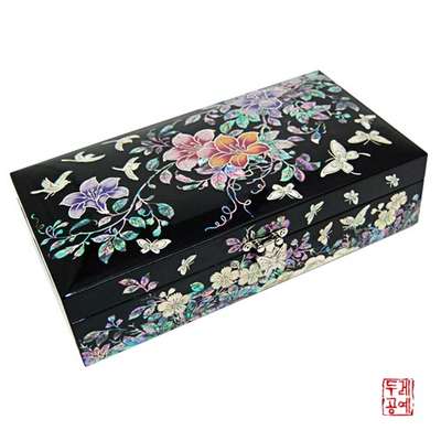 Mother-of-Pearl Inlay Memo Pad Box
