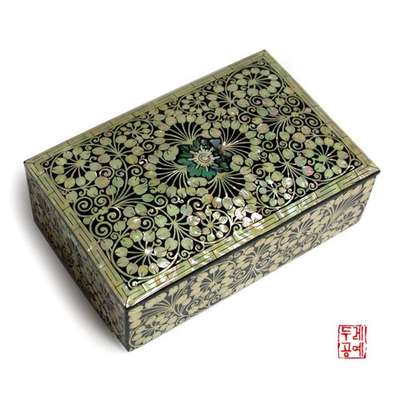 Lee Jo Peach-Shaped Trinket Box