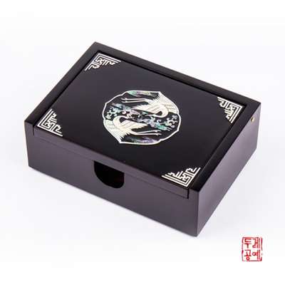 Automatic Business Card Case [Chest Badge]