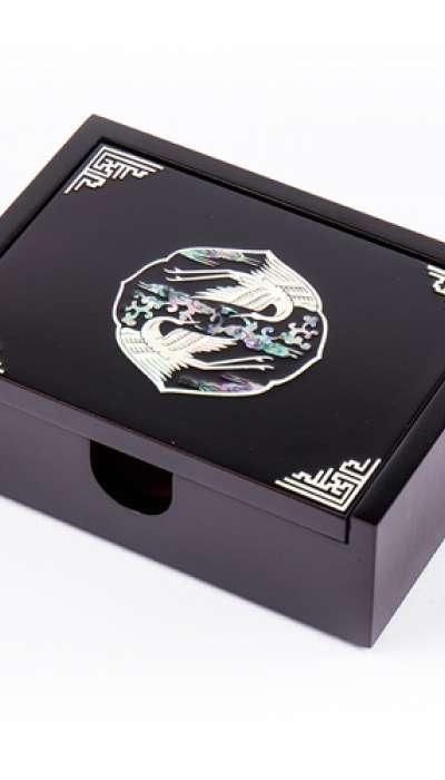 Automatic Business Card Case [Chest Badge]
