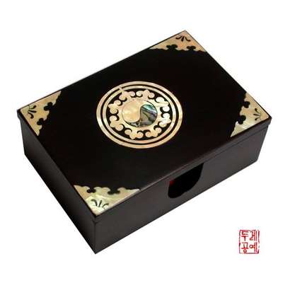 Taegeuk Sanggam Pattern Business Card Storage Box