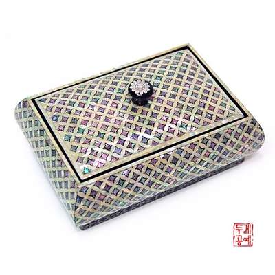 Hunminjeongeum Chrysanthemum Pattern Business Card Holder