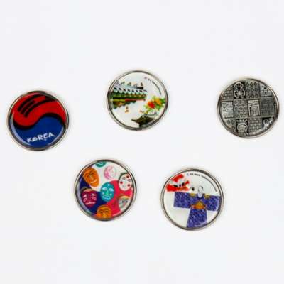 Mother-of-Pearl Magnet Set