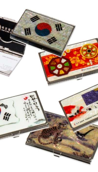 伝統紋様 携帯名刺入れ