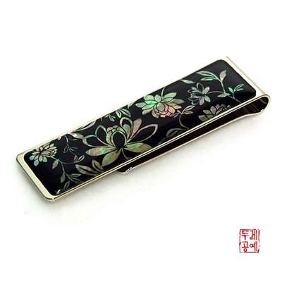 Peony Money Clip