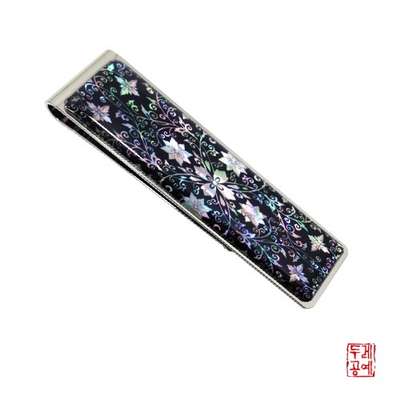 Vine Pattern Money Clip