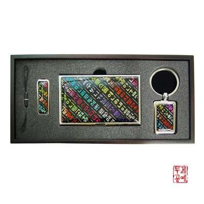 Nacre USB 3-Piece Set (Hangul Color)