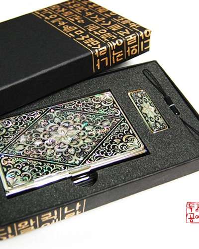 螺鈿USB 2種セット(唐草)