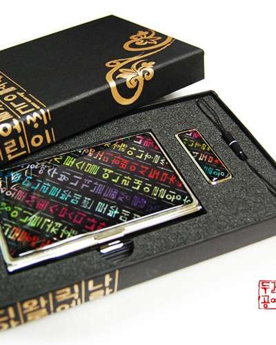 螺鈿 USB 2種セット(訓民正音-カラー)