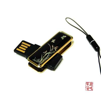 Mother-of-Pearl USB Memory (4GB) - Orchid