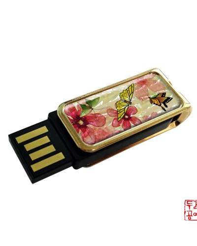 韓国の遺産 USBメモリ 墨花蝶