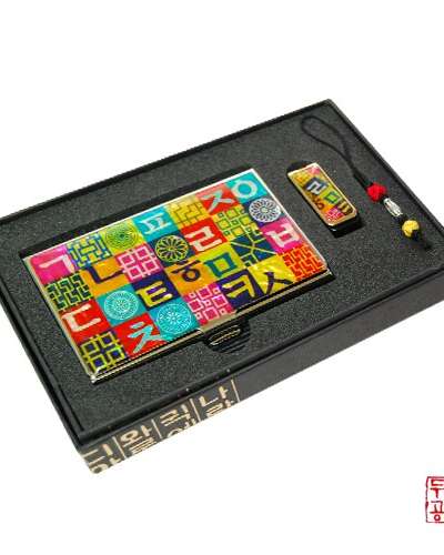 螺鈿 USB 2種セット - ハングル
