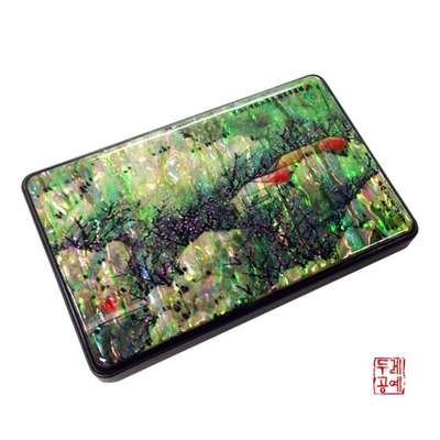 Korean Heritage External Hard Drive 500GB [Plum Blossoms and Cottage]