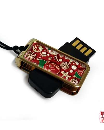 サンタクロース[赤]USBメモリ