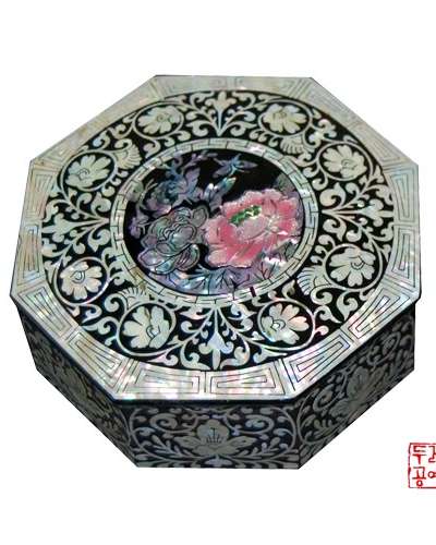 牡丹八角多用途収納箱