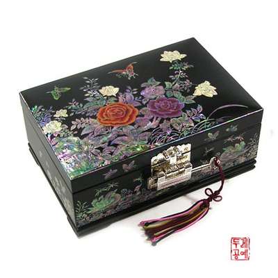Rose and Butterfly Jewelry Box