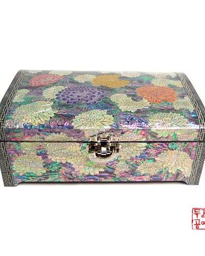 彩色菊花ジュエリーボックス