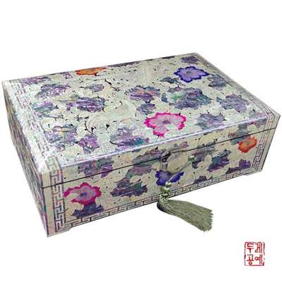 Colored Crane Dual Cranes Jewel Box [Extra Large]