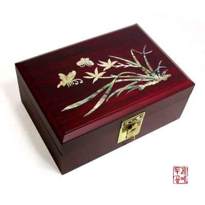 Inlaid Direct Jewelry Box [Orchid]