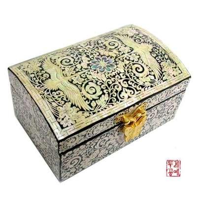 Lee Jo Rolling Jewelry Box [Dancho Double Crane Small]