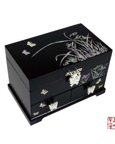 Orchid Drawer Jewelry Box