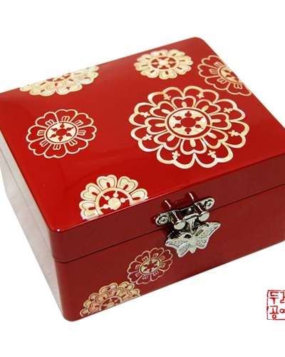 Roof Tile Flower Jewel Box