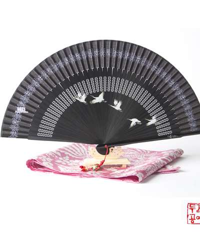 Antique Silk Fan