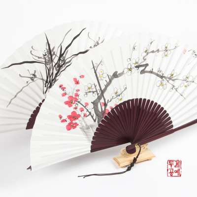 Gapung Black Bamboo Fan