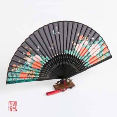 Joseon Folk Painting Folding Fan