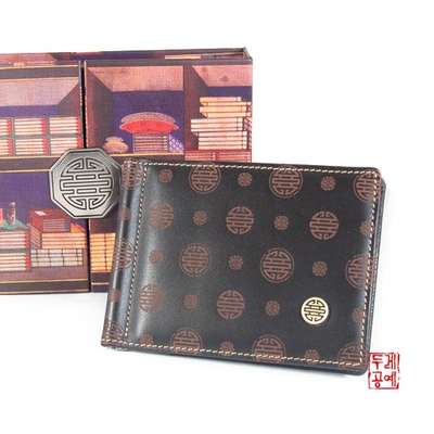 Wallet Money Clip - Auspicious Pattern