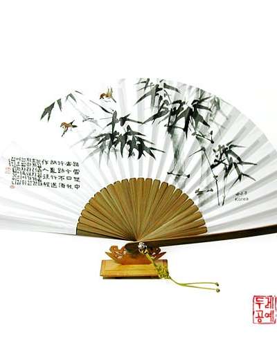 竹製うちわ 25cm
