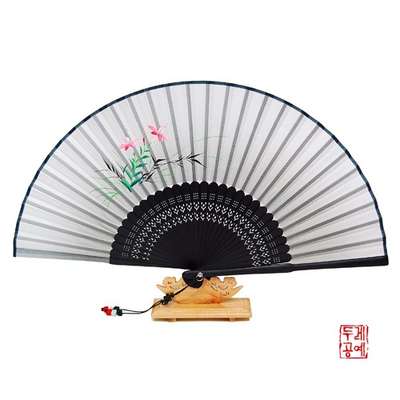 Colored Painting Hand Fan-01