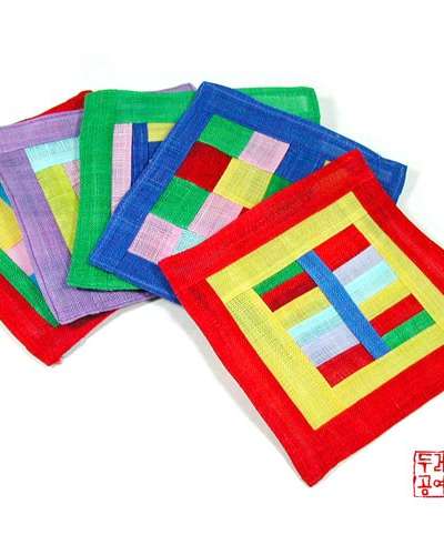 Jogakbo Ramie Coasters - 5 Types