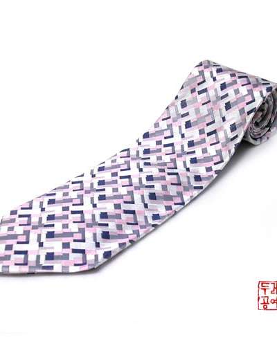 Jogakbo Pattern Necktie 5