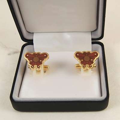 Cufflinks - Butterfly Pattern