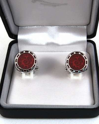 Cufflinks - Three-Legged Crow