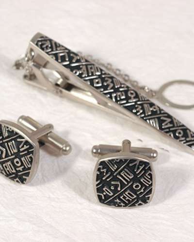 Tie Pin Set - Hunminjeongeum
