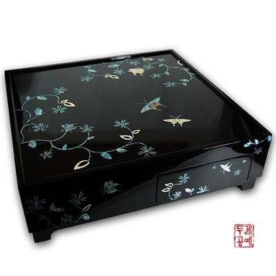 Tea Table/Low Table Combination (Butterfly Pattern)
