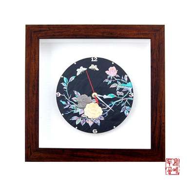 Mother-of-Pearl Inlaid Clock Frame (Square)