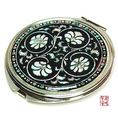 Round Hand Mirror [Large]_Scrollwork Pattern