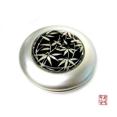 Circular Hand Mirror [Small] - Bamboo