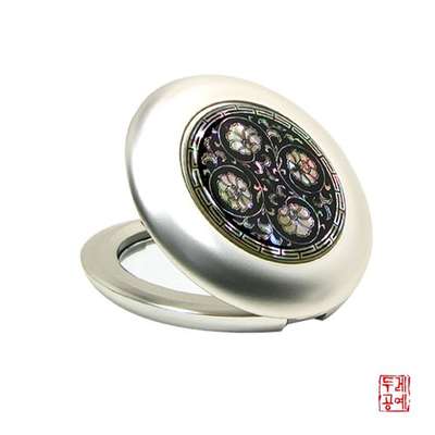 Round Hand Mirror [Small] - Arabesque Pattern