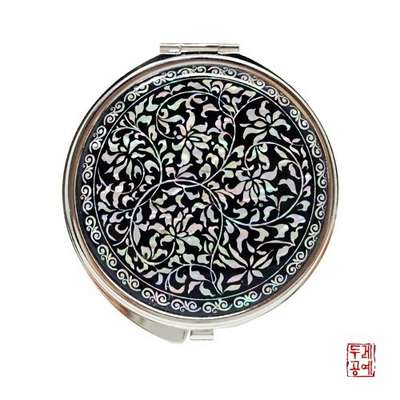 Creeper Pattern Hand Mirror