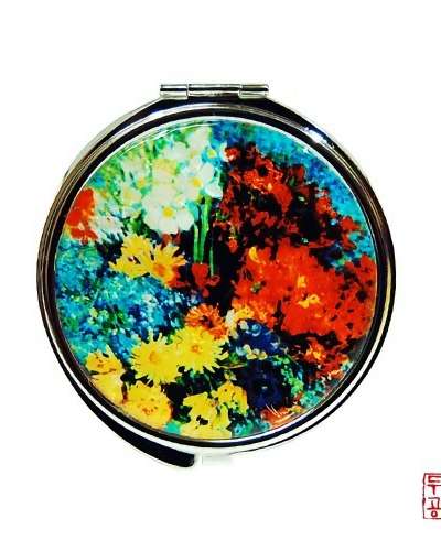 ［ファン・ゴッホ］花瓶の静物 ハンドミラー