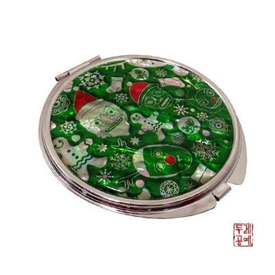 Santa Claus Hand Mirror [Green]