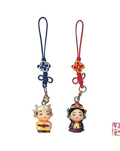 マーベル携帯ストラップセット[高麗王,王妃]