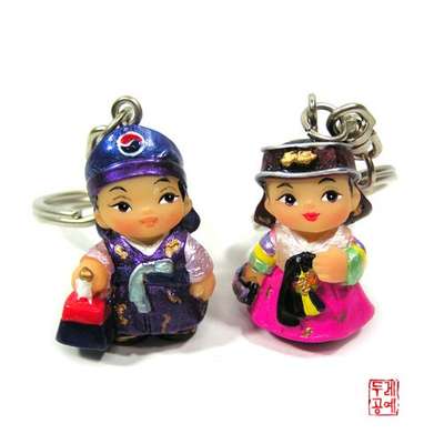 Marvel Couple Keyring Set [Male, Female]