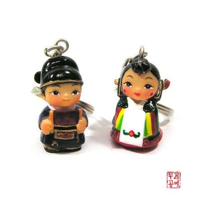 Marvel Keyring Set [Groom, Bride]