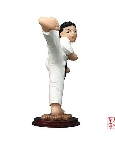 ぬいぐるみ単品小[テコンドー-横蹴り]